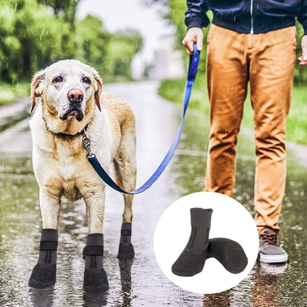 Pet Supplies App - 4pcs Pet Supplies Waterproof Pet Socks