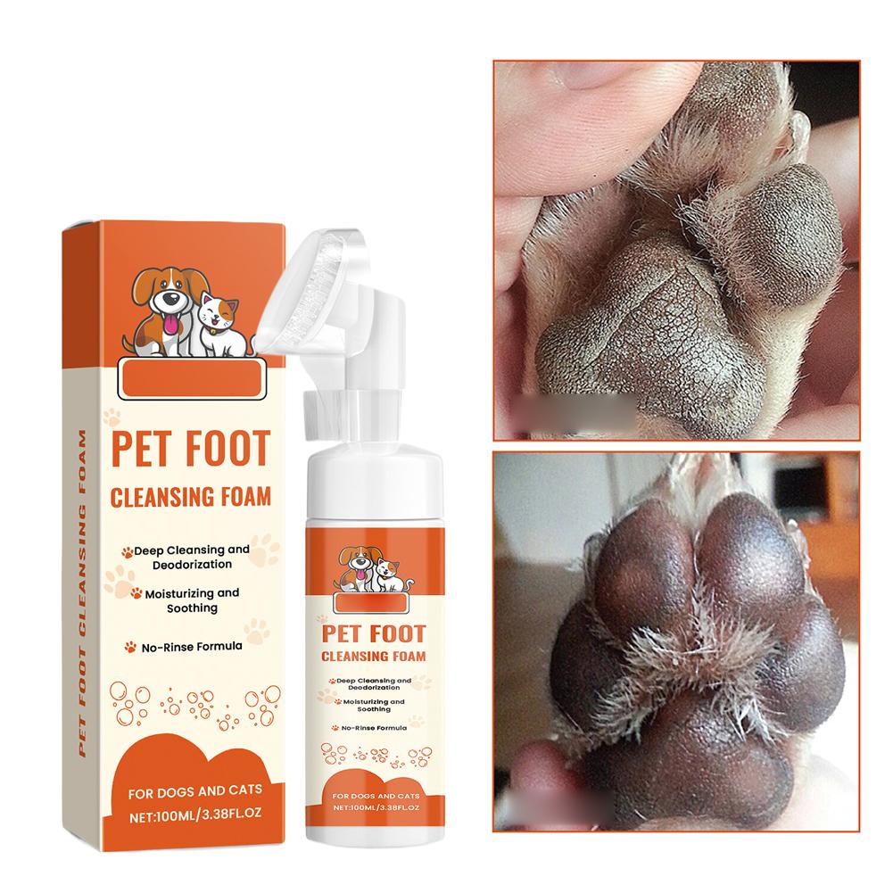 Dog Paw Cleaner - Foot Foam Cleaner Gentle Cleaning For