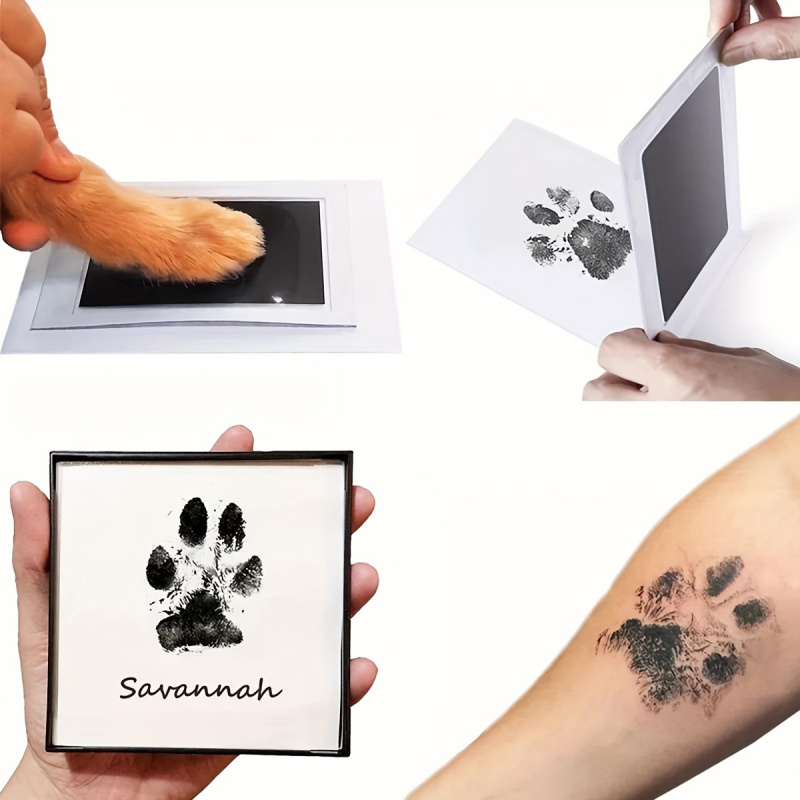 Dog Paw Cleaner - Pet Paw Print Keepsake Kit -