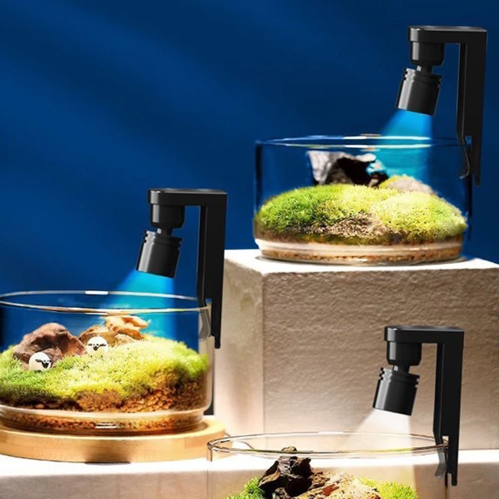 Pet Supplies Fish - Mini Aquarium Light Clip Clamp USB