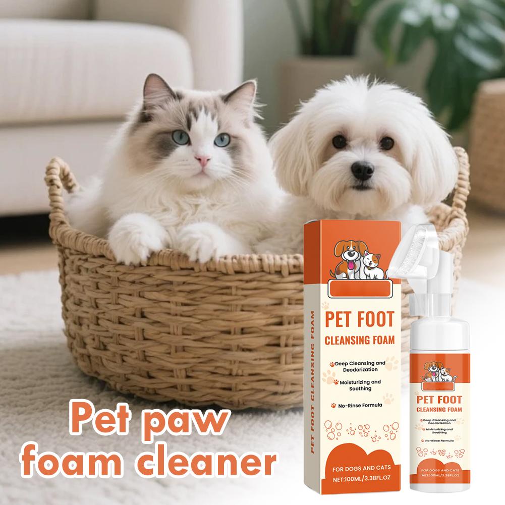 Foot Foam Cleaner Gentle Clean - đánh giá và giá Dog Paw Cleaner