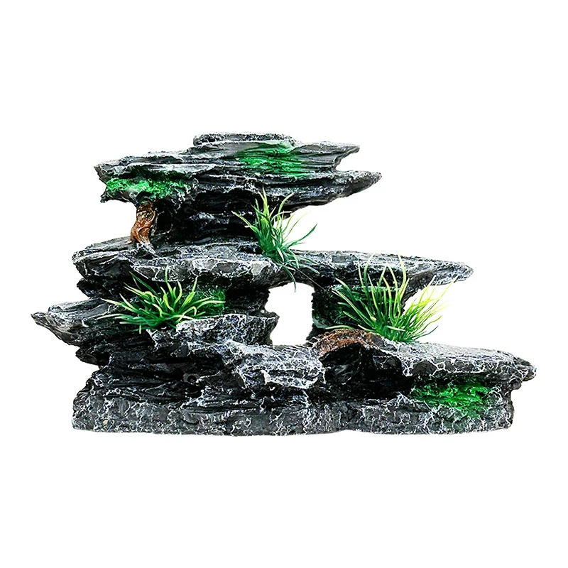 Resin Aquarium Rockery Mountai - đánh giá và giá Pet Supplies Fish