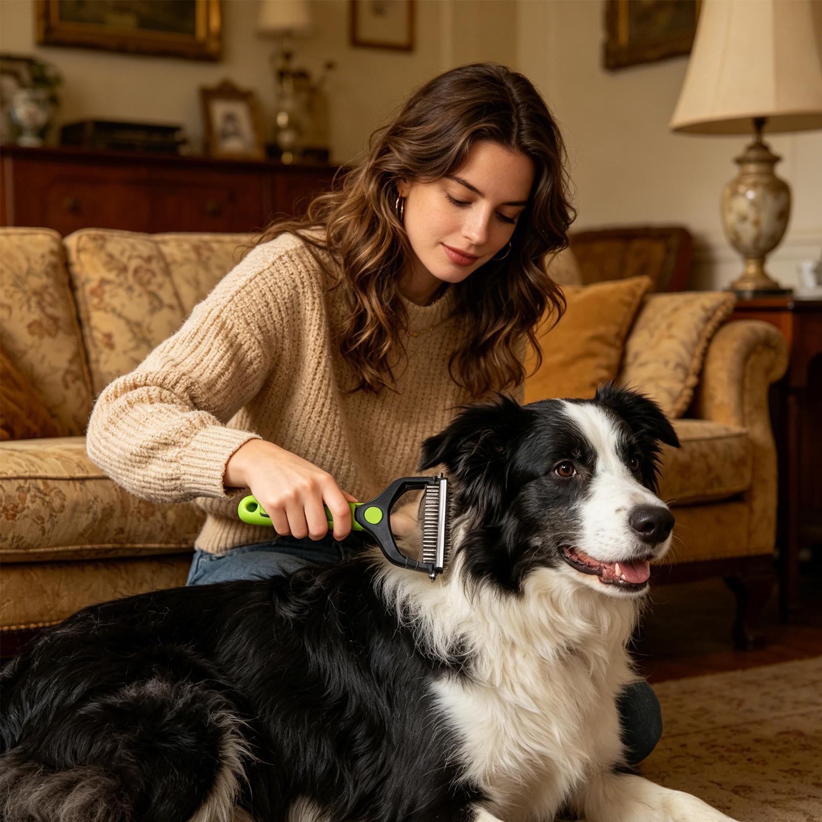 Dog Shedding Brush Double-side - đánh giá và giá Pet Supplies Vet