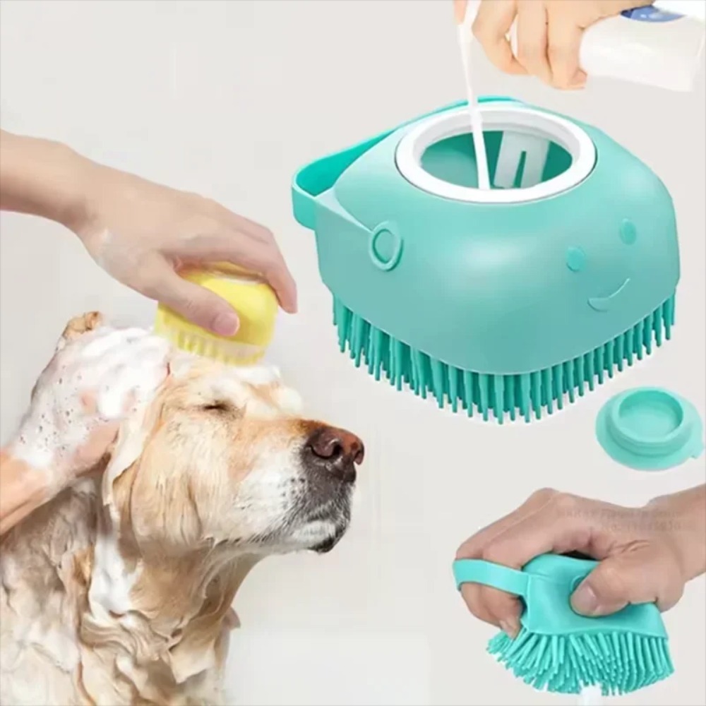 Silicone Bath Massage Brush Mu - đánh giá và giá Pet Supplies App