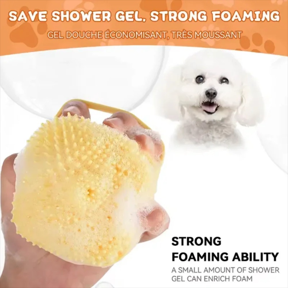Silicone Bath Massage Brush Mu - đánh giá và giá Pet Supplies App