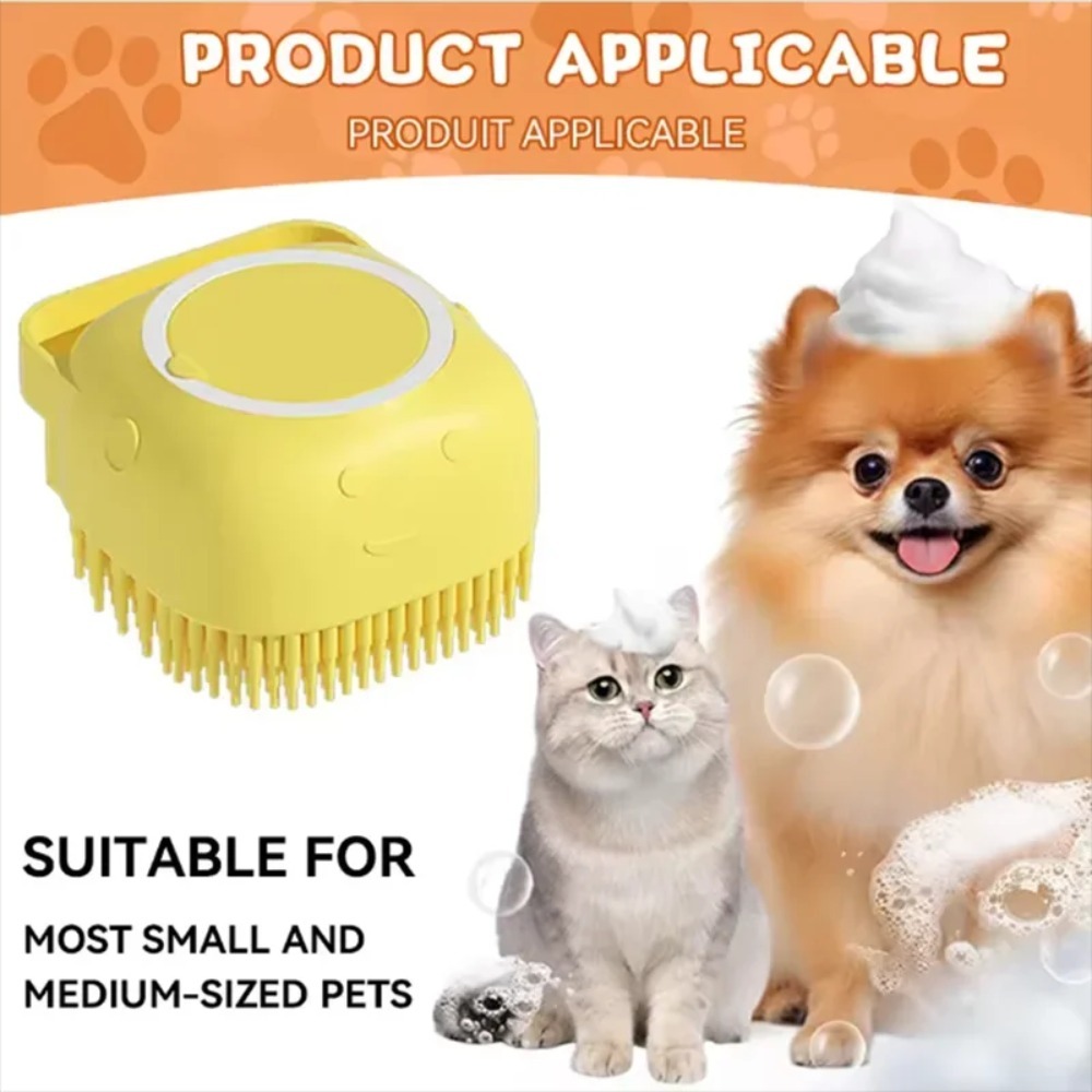 Silicone Bath Massage Brush Mu - đánh giá và giá Pet Supplies App