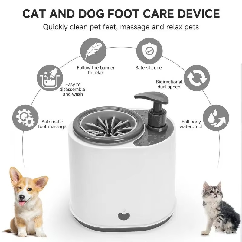 Pet Automatic Foot Washing Mac - đánh giá và giá Dog Paw Cleaner