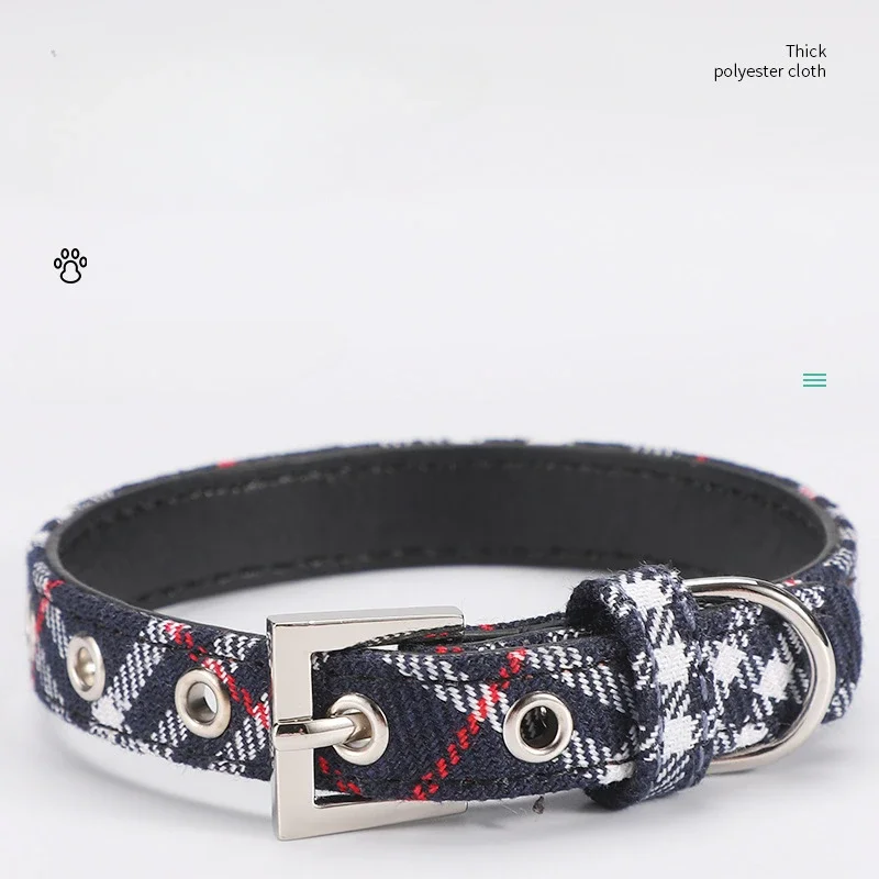 Pet Collar Scottish Plaid Dog  - đánh giá và giá Pet Supplies App