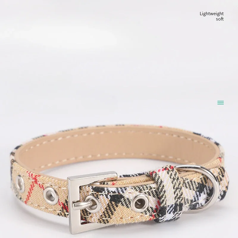 Pet Collar Scottish Plaid Dog  - đánh giá và giá Pet Supplies App