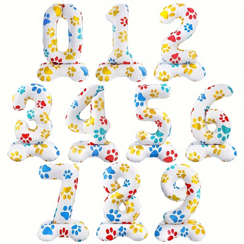 1Pc 16 Inch White Standing Num - đánh giá và giá Pet Supplies App