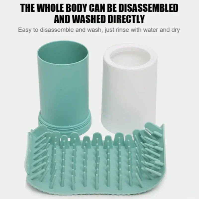 Automatic Pet Foot Washer Cup  - đánh giá và giá Dog Paw Cleaner