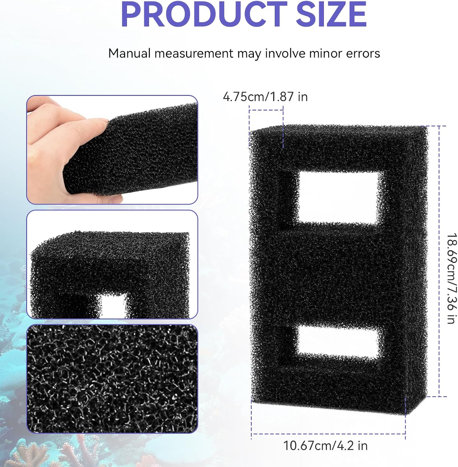 Compatible Foam Filter Block F - đánh giá và giá Fluval Aquarium Spec